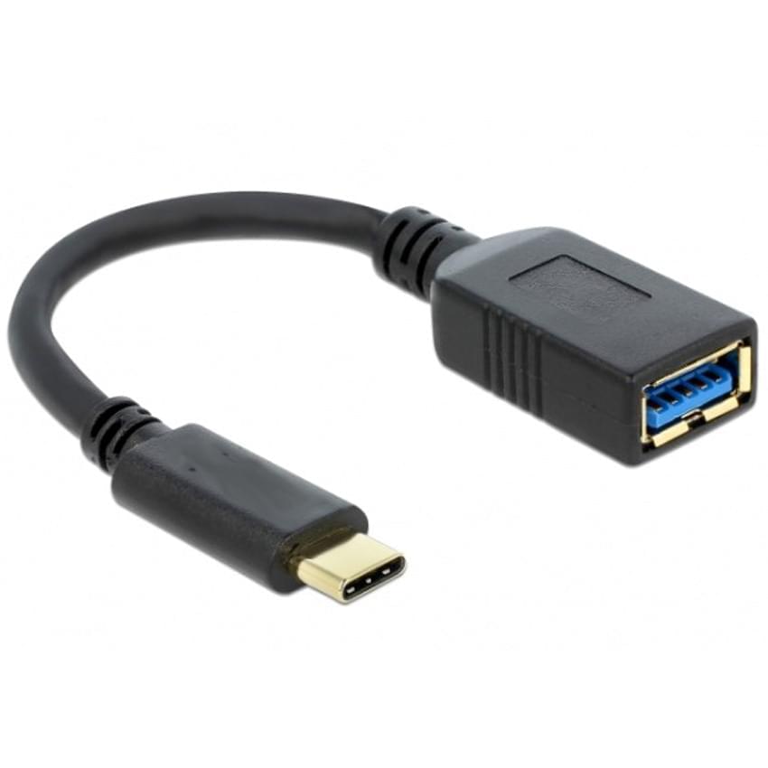 Adaptador Otg Usb H A Usb M Nisuta Ns-Adusc3 Negro